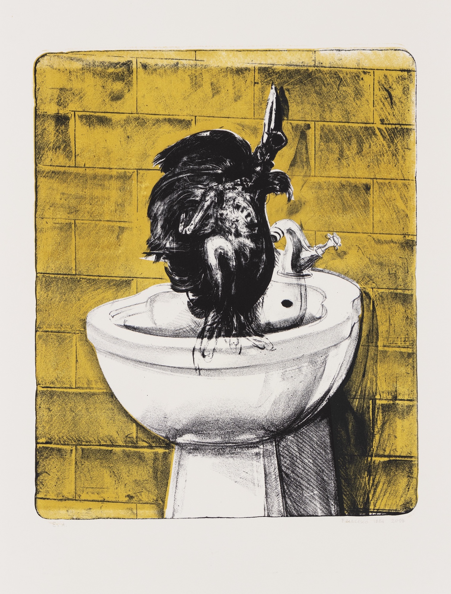 Singe lithograph 02